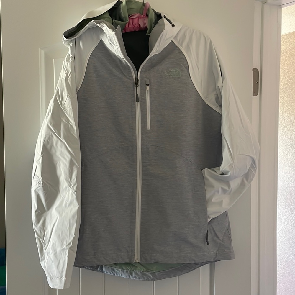 The North Face 3 in 1 fleece shell jacket